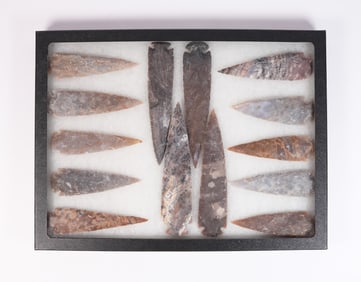 Lots antique spear head