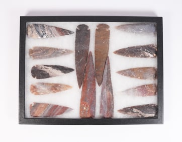 Lots antique spear head