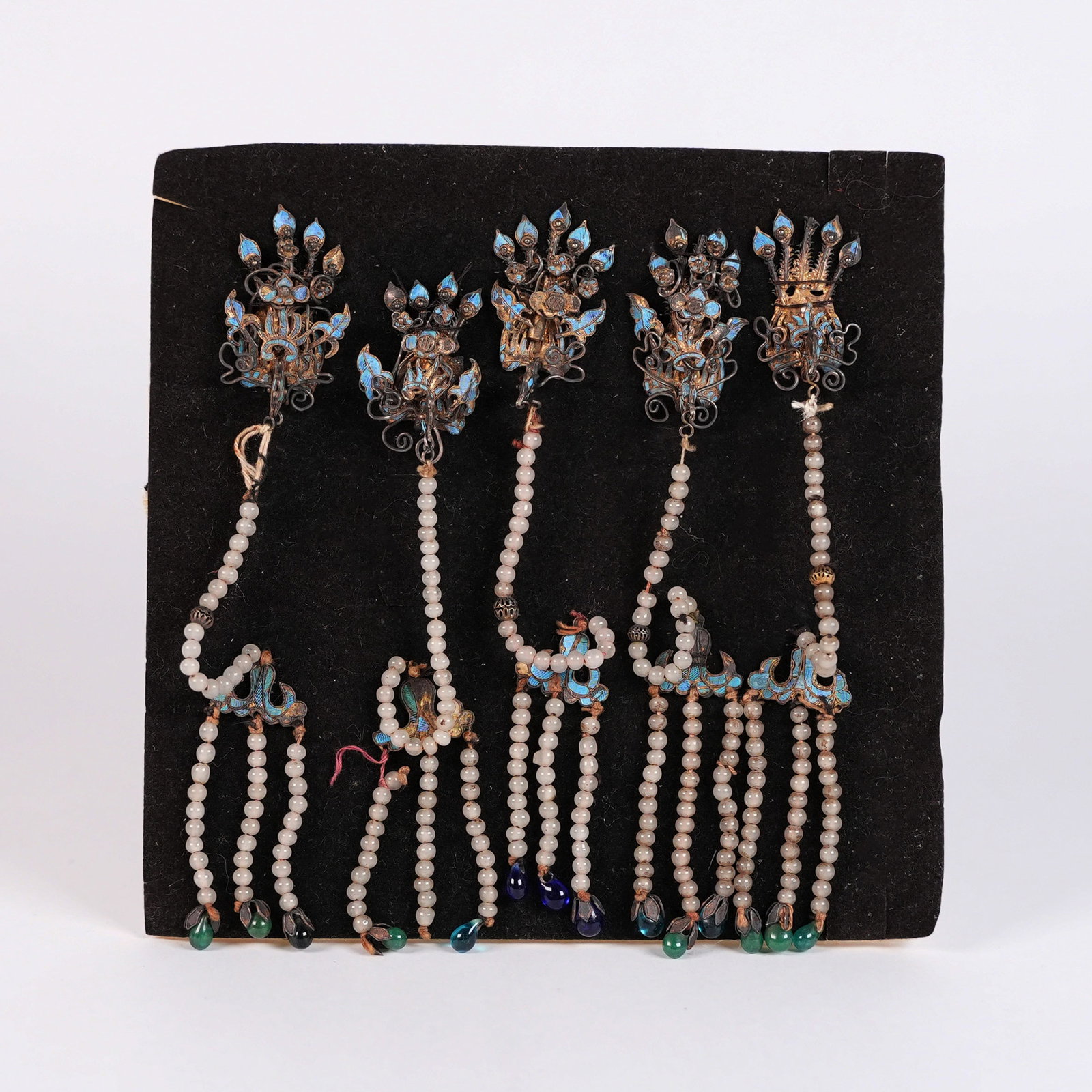 Chinese antique king fisher items: Chinese antique king fisher items. From an estate.