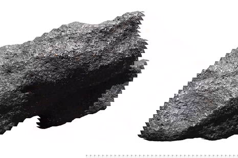 A possible meteorite boulder heavy: A possible meteorite boulder heavy in weight. All sales are final no return. H: 8.5" x W: 13."