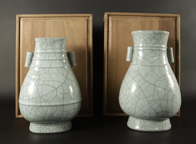 Lots Chinese crackled vase