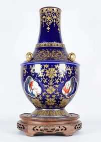 Chinese fine rotating vase