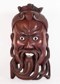 Chinese heavy wooden mask