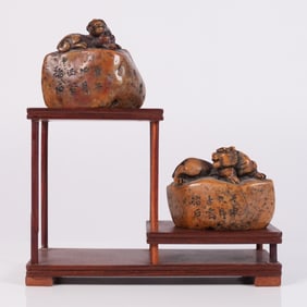 Lots Chinese carved seals