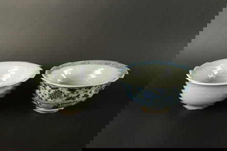 Lots Chinese fine bowls: Lots Chinese fine bowls. Largest H: 8.5" x W: 4.7."