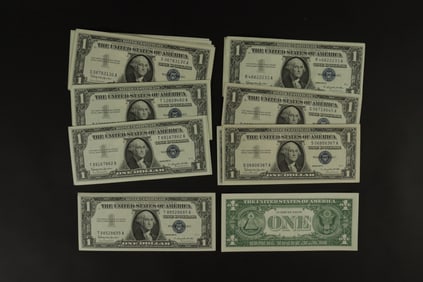 Lots U.S. silver certificate