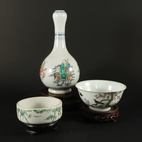 Lots Chinese porcelains