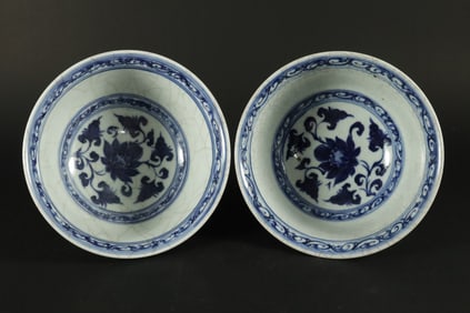 Lots Chinese crackled bowls