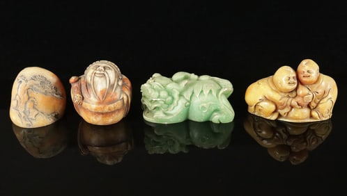 Lots Chinese fine carvings