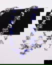 Platinum tanzanite diamond necklace rare