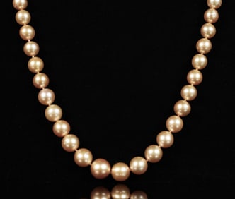 South sea pearl necklace 37 pearls