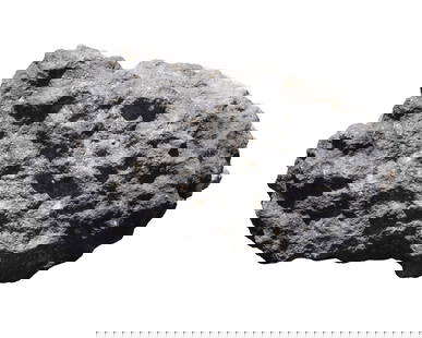 A possible meteorite large boulder: A possible meteorite large boulder, condition selling it as is. All sales are final. H: 13" x W: 12." Very heavy in weight. No return.