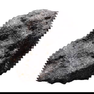 A possible meteorite large boulder: A possible meteorite large boulder, condition selling it as is. All sales are final. H: 13" x W: 12." Very heavy in weight. No return.