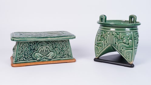 Lots Chinese pottery items