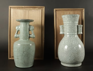 Lots Chinese crackled vase