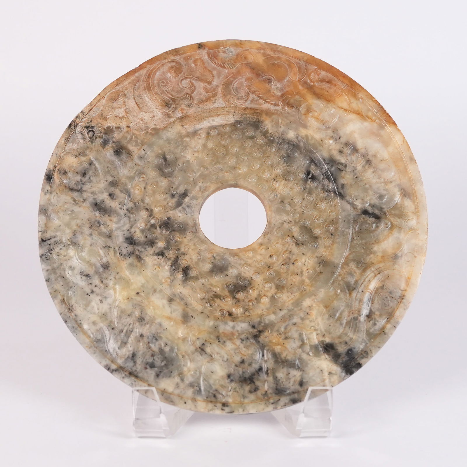 Chinese large jade disc (1 of 7)