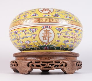 Chinese important covered box