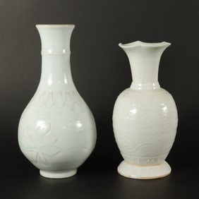 Lots Chinese white vase