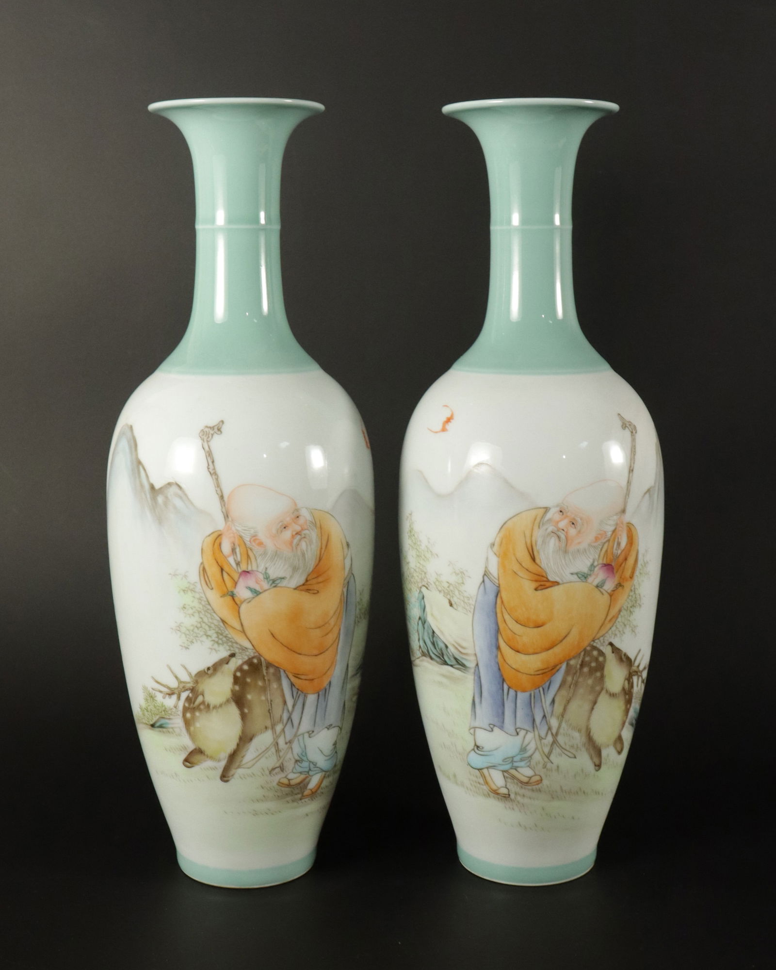 Pair Chinese fine vase (1 of 6)
