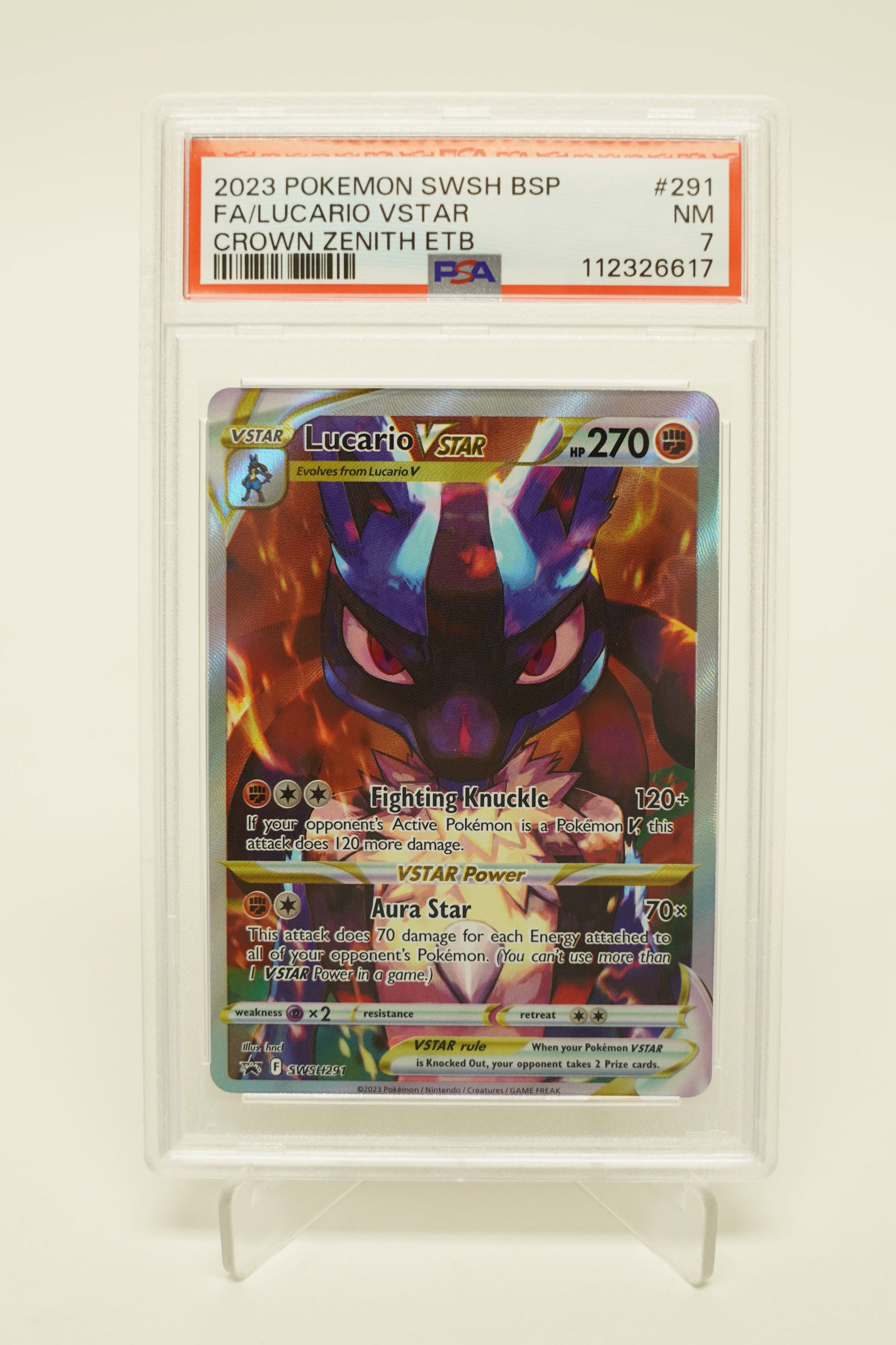 2023 Pokemon PSA 7 card (1 of 4)