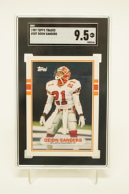 1989 Topps Deion Sanders SGC 9.5