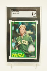 1981 Topps Larry Bird SGC 7`