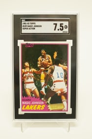 1981 Topps Magic Johnson SGC 7.5