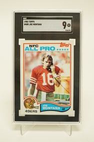 1982 Joe Montana Topps SGC 9