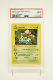 1999 Pokemon Ivysaur PSA 9 1st edition