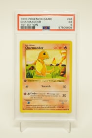1999 Pokemon Charmander PSA 5 1st edition