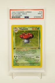 1999 Pokemon Vileplume holo PSA 9 1st edition