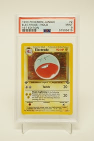 1999 Pokemon Electrode holo PSA 9 1st edition