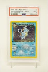 2000 Pokemon Blastoise 1st edition PSA 9