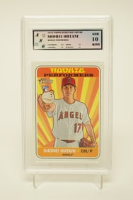 Shohei Ohtani baseball card