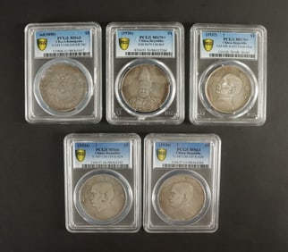 Lots Chinese coins ungraded