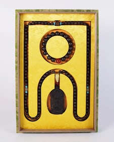 Chinese fine beaded items