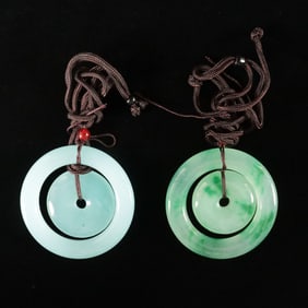Lots Chinese fine pendants