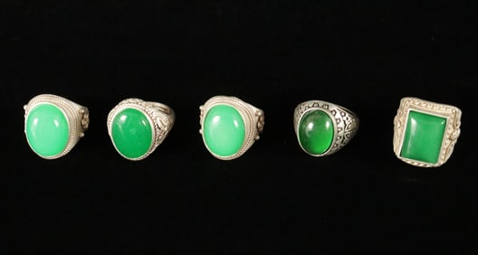 Lots Chinese fine rings
