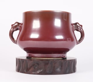 Chinese fine porcelain censer