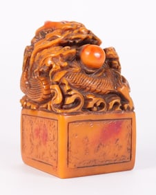 Chinese fine dragon seal