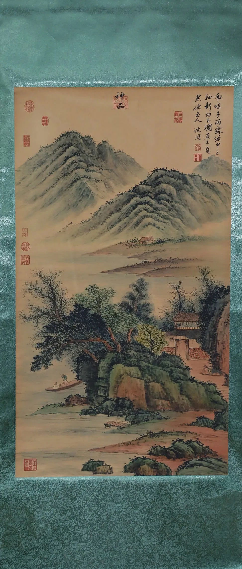 Chinese fine long scroll (1 of 8)