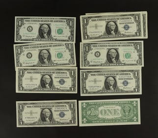 Lots U.S. silver certificate