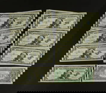 Lots U.S. silver certificate: Lots U.S. silver