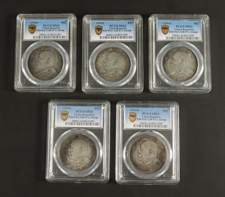 Lots Chinese coins ungraded