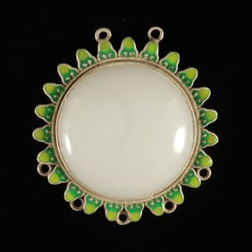 Chinese fine carved pendant