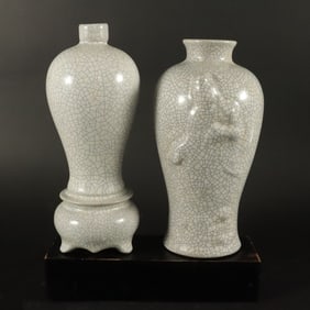 Lots Chinese crackled vase