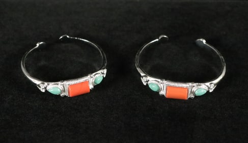 Lots Chinese fine bangles