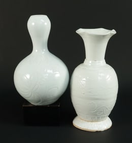 Lots Chinese white vase