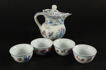 Lots Chinese fancy porcelains