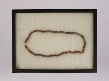 Chinese fine beaded necklace